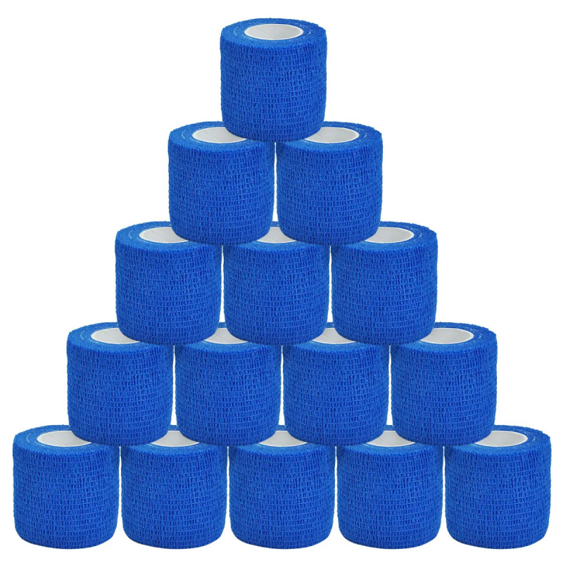 Medical Tape - Vendaje elástico autoadhesivo deportivo azul, cinta