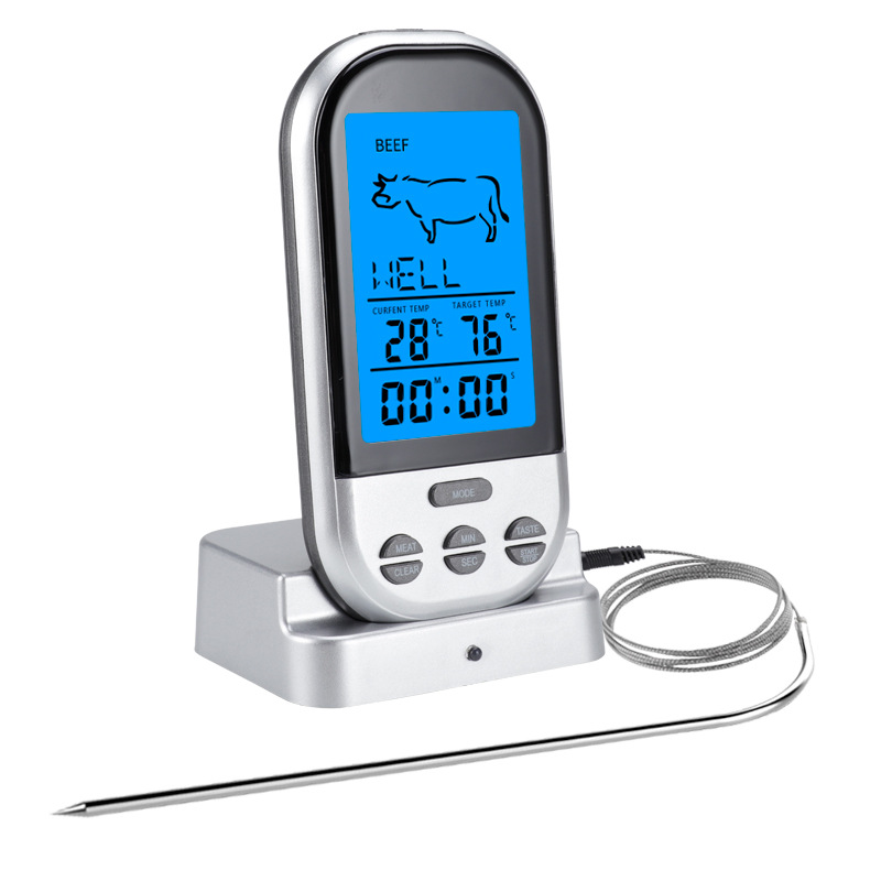 Thermometer Digital - Termómetro Inalámbrico para Barbacoa, Termómetro de