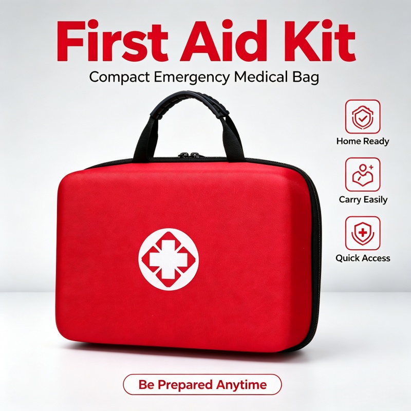 First Aid Kit - Botiquín de Primeros Auxilios Portátil de