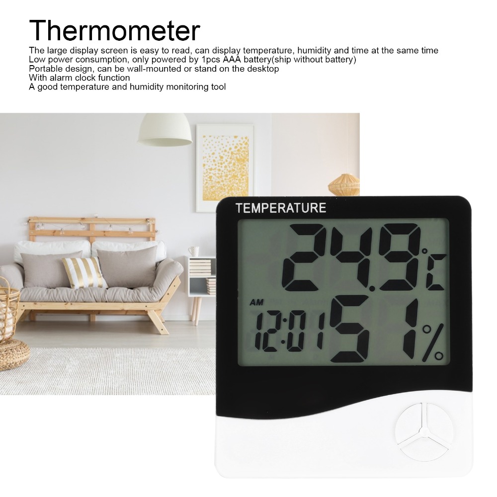 Termómetro de interior con pan - Thermometer Digital reseña y precio