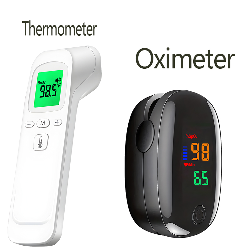 Termómetro Infrarrojo Sin Cont - Pulse Oximeter reseña y precio