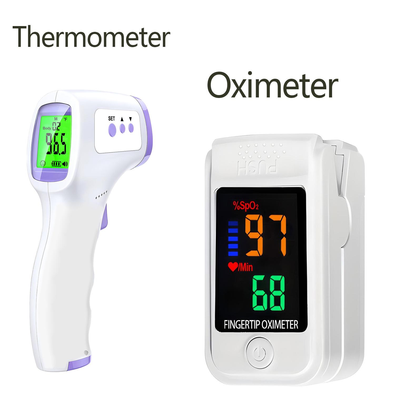 Termómetro electrónico digital - Pulse Oximeter reseña y precio