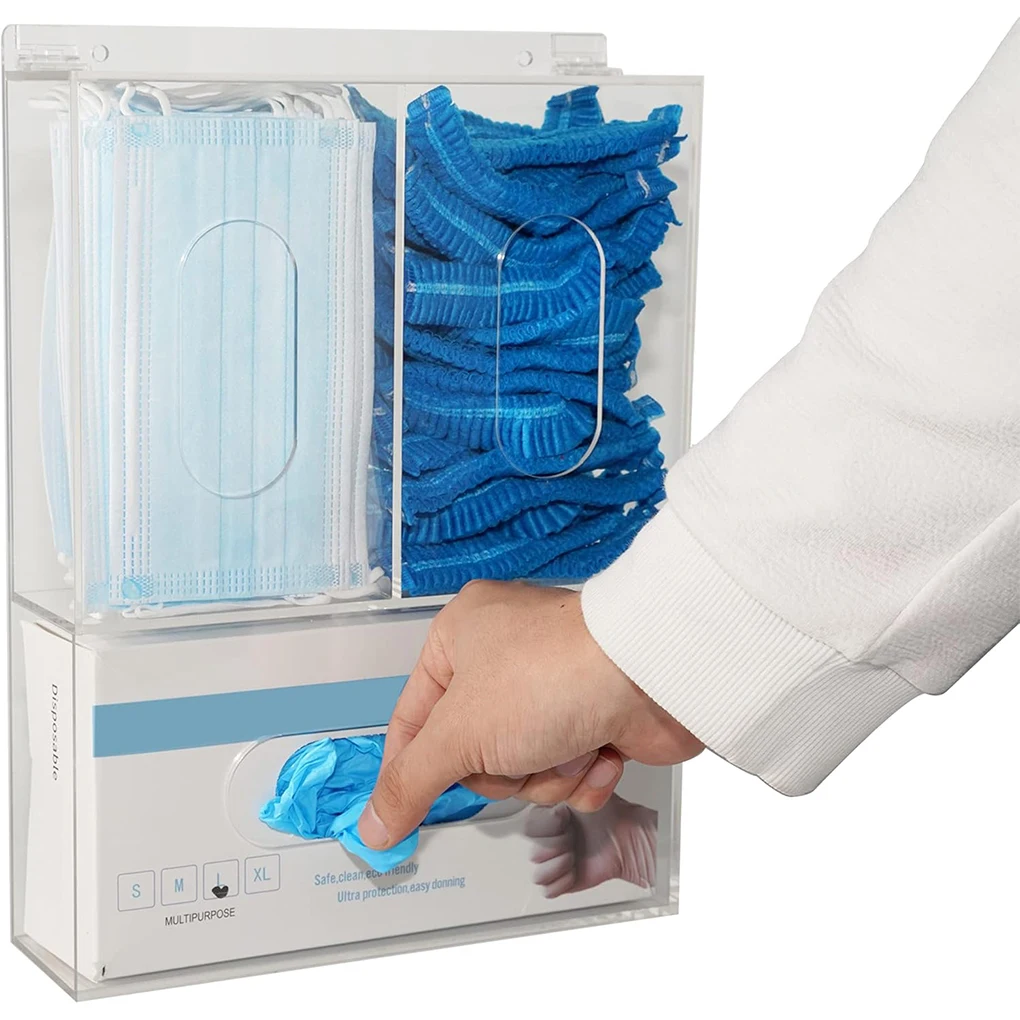 Soporte de guantes acrílico de - Medical Gloves reseña y precio