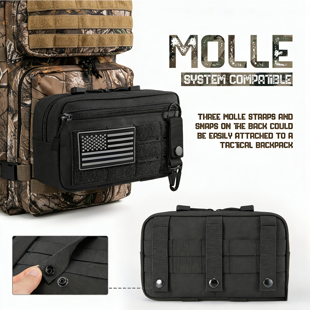 Bolsa táctica Molle EDC para e - First Aid Kit reseña y precio