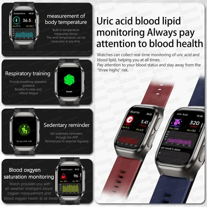 Reloj inteligente con función  - Blood Pressure Monitor reseña y precio