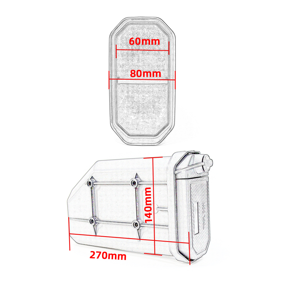 Caja Decorativa Lateral para M - First Aid Kit reseña y precio