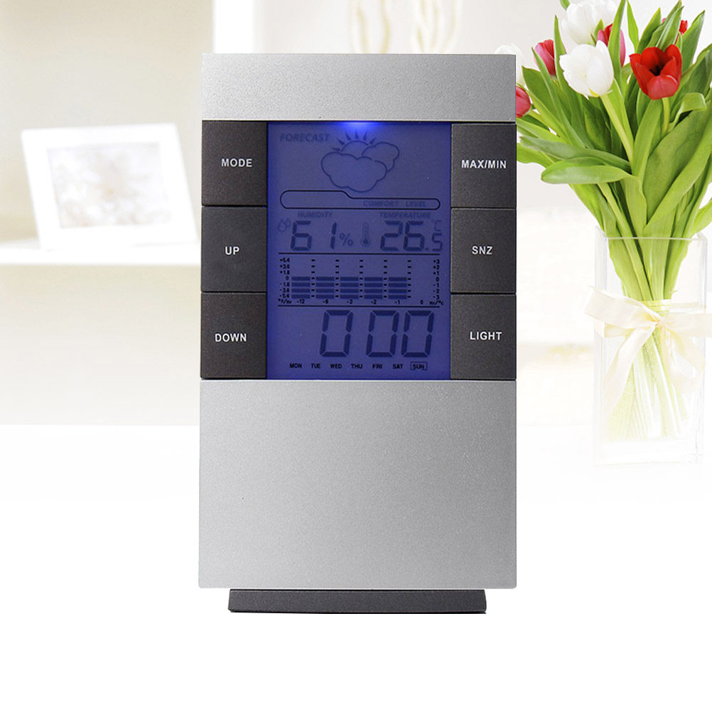 1 unidad: reloj despertador di - Thermometer Digital reseña y precio