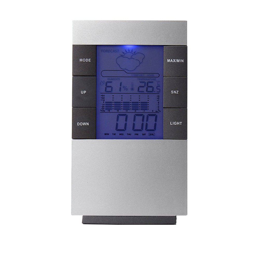 1 unidad: reloj despertador di - Thermometer Digital reseña y precio