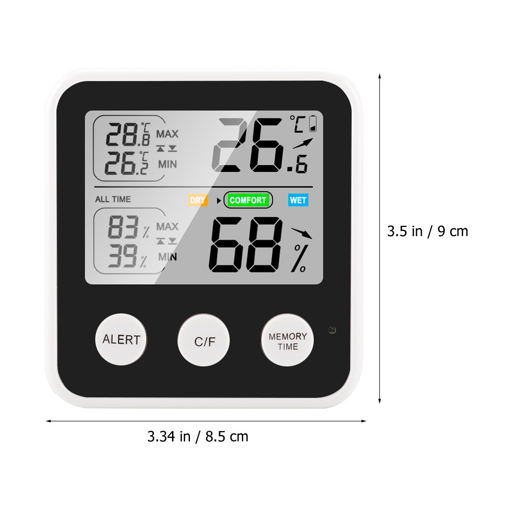 Mini higrómetro digital y term - Thermometer Digital reseña y precio