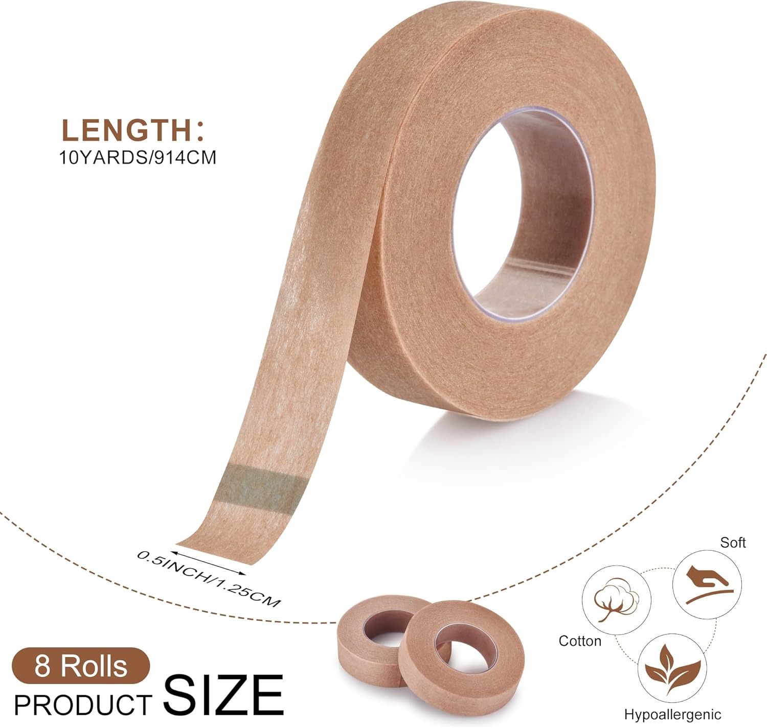 2 Rollos de Cinta Nasal para R - Medical Tape reseña y precio